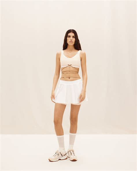 The JACQUEMUS+NIKE bra by JACQUEMUS 